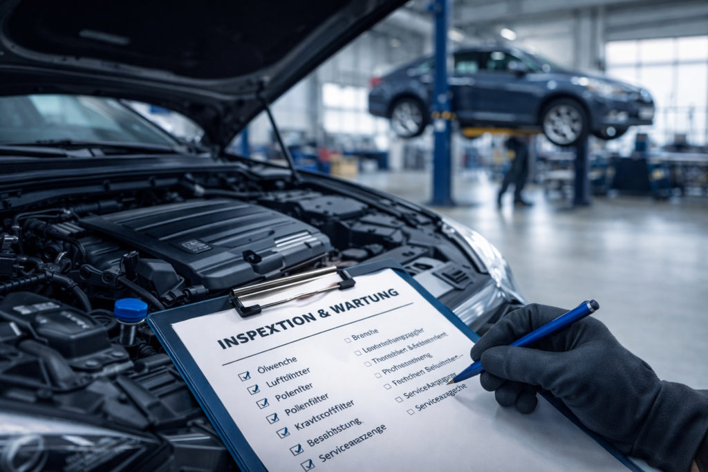 Inspektion und Wartung in unserer Kfz-Werkstatt nahe Altenburg